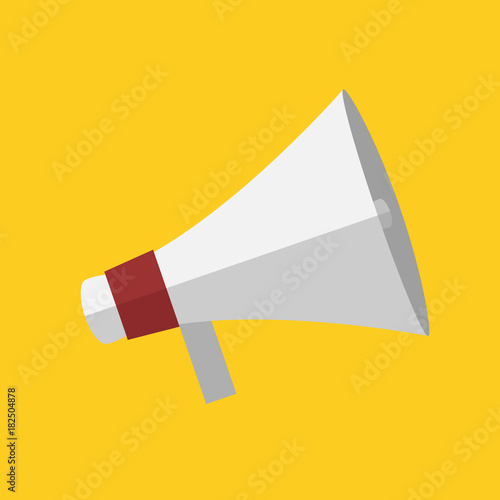 Simple Megaphone Symbol Icon