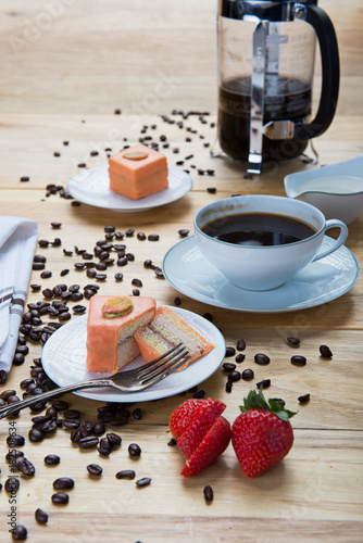 Coffee and cake