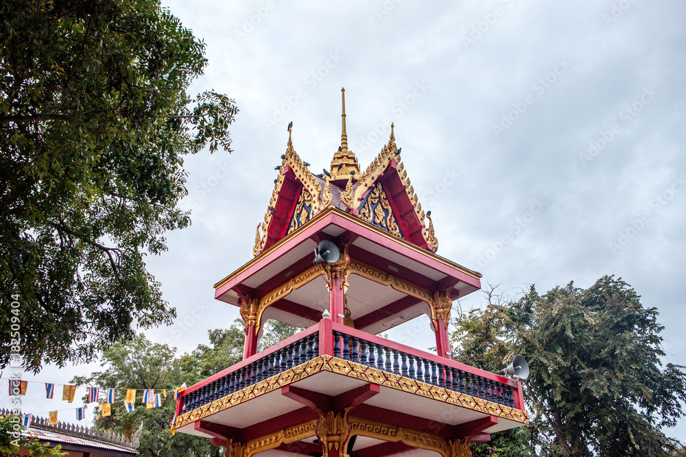 Bell Tower at Chalong Temple