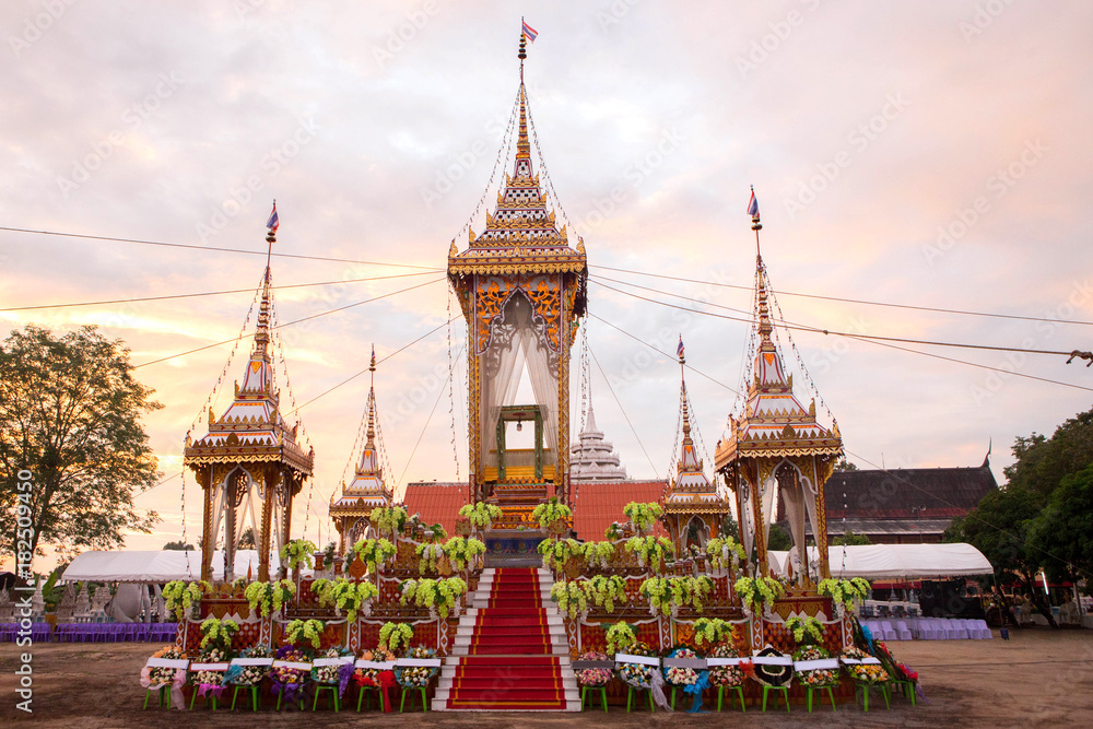 Naklejka premium Crematory