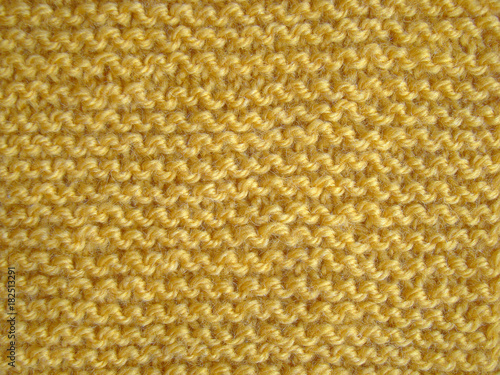 Wallpaper Mural Texture of yellow knitted fabric Torontodigital.ca
