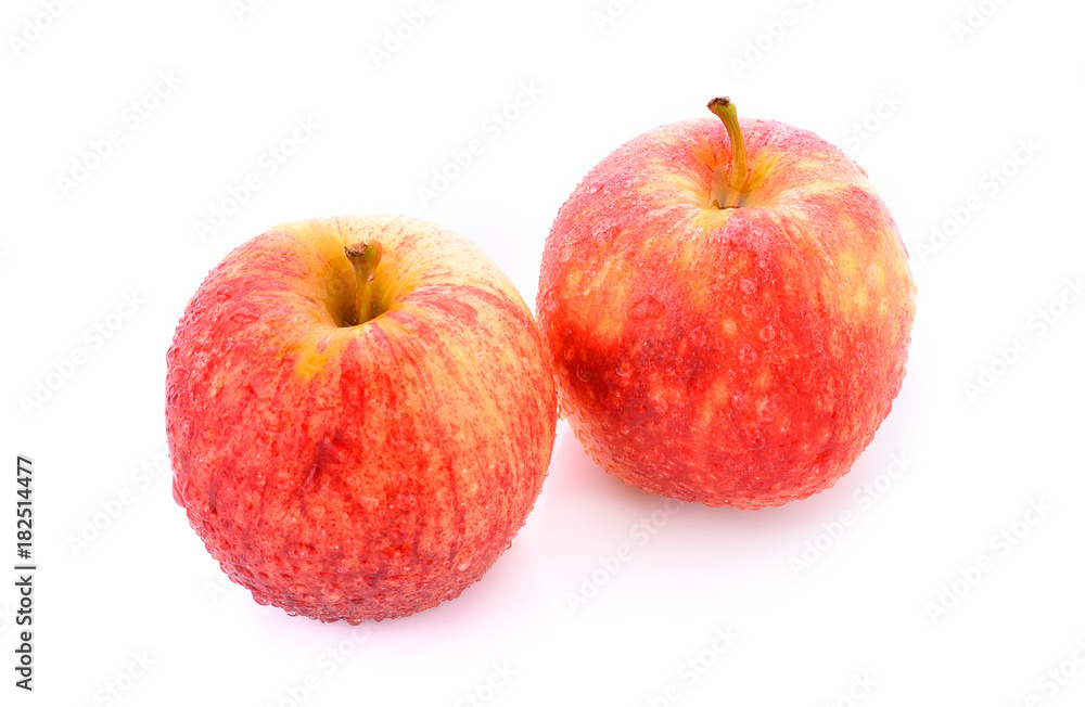 Apples isolated on white background. Apples isolated on white background.