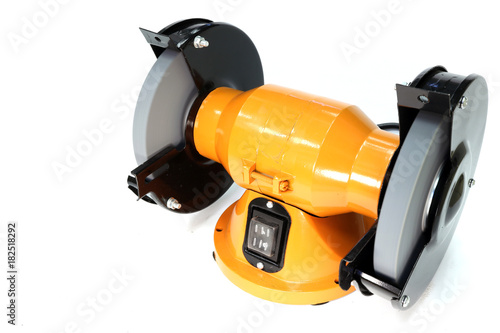 Fotografie Grinding machine. Bench grinder.