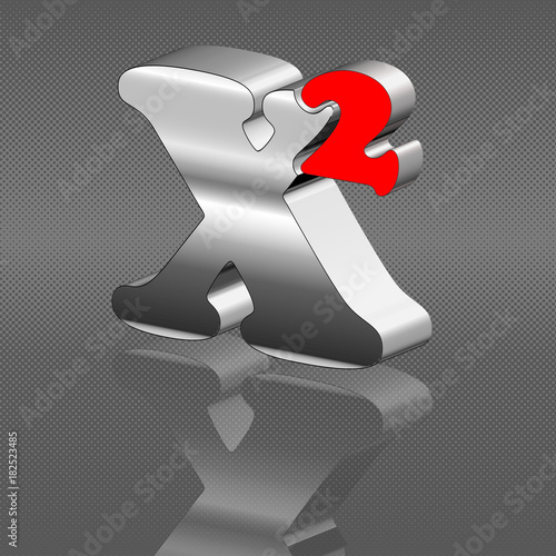 x hoch 2