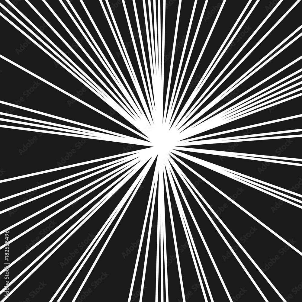 Obraz premium Abstract Rays of Light and Background