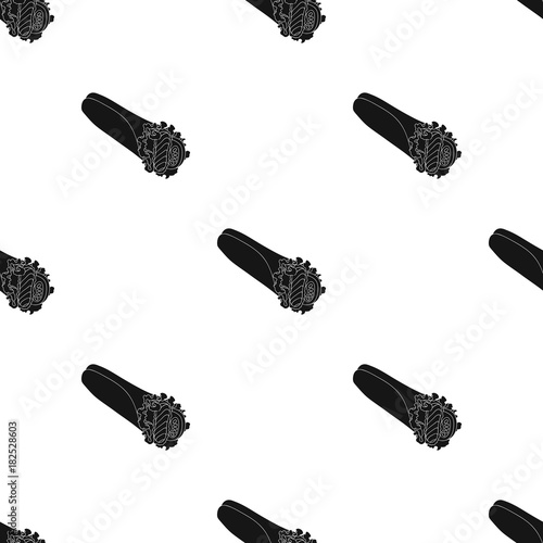 Lavash, single icon in black style.Lavash, vector symbol stock illustration web.