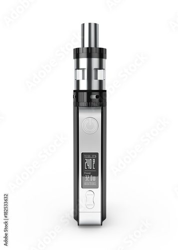 electronic cigarettе box mode isolated on white background 3d