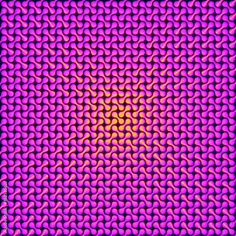 Yellow light through geometric pattern. 3d rendering Yellow light through geometric pattern. 3d rendering