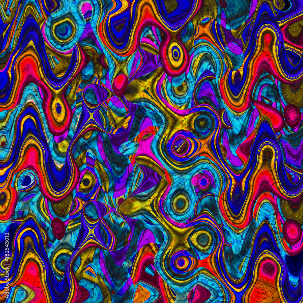 Colorful  swirl abstract digital  background