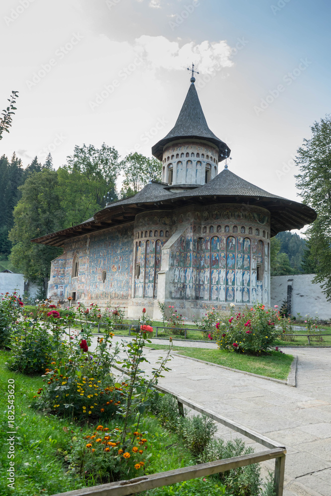 Voronet Monastery in Bucovina, Romania
