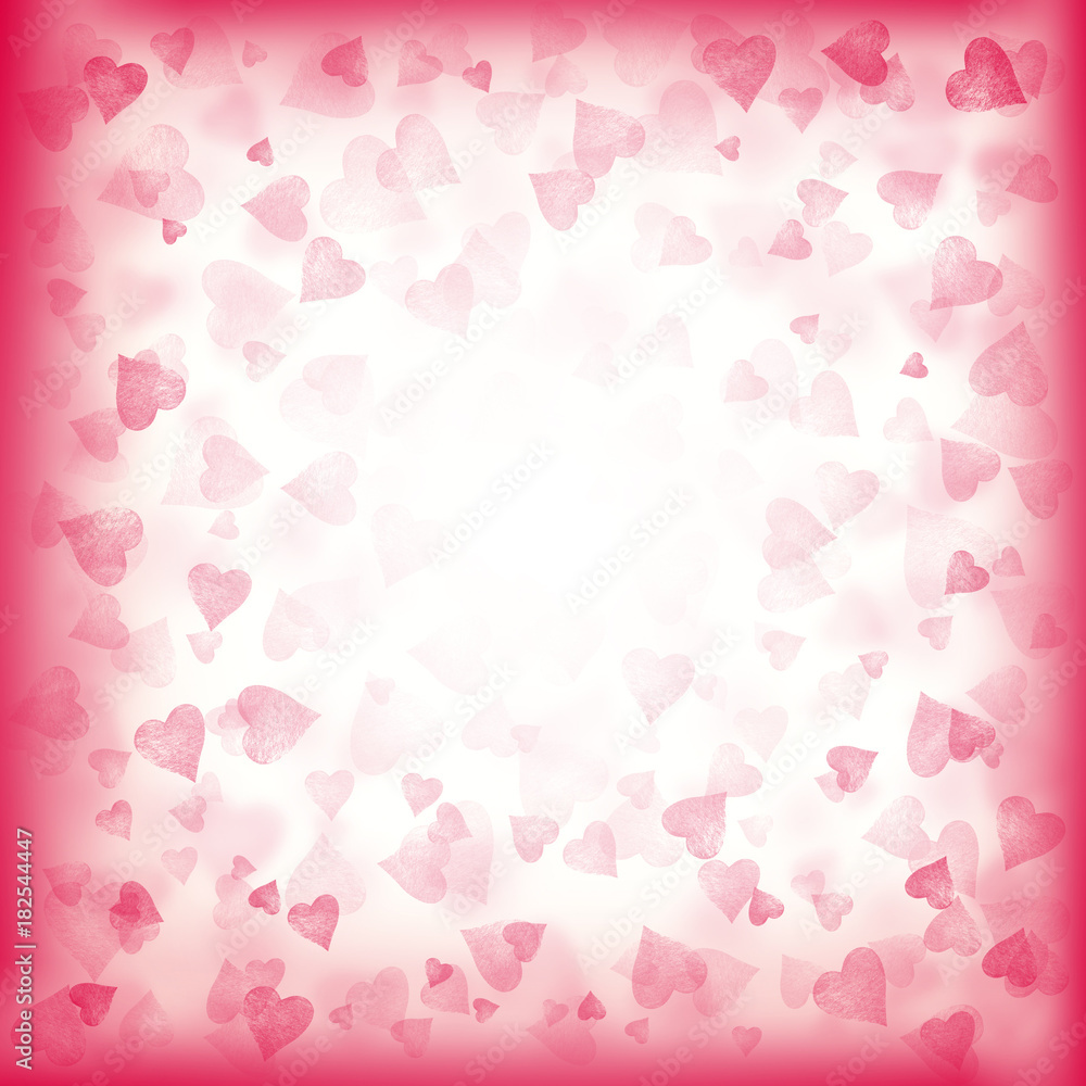 Pink and white Valentine background