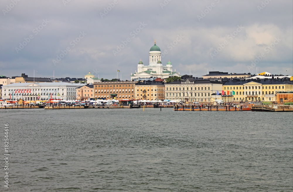 Urban scenic of Helsinki, Finland