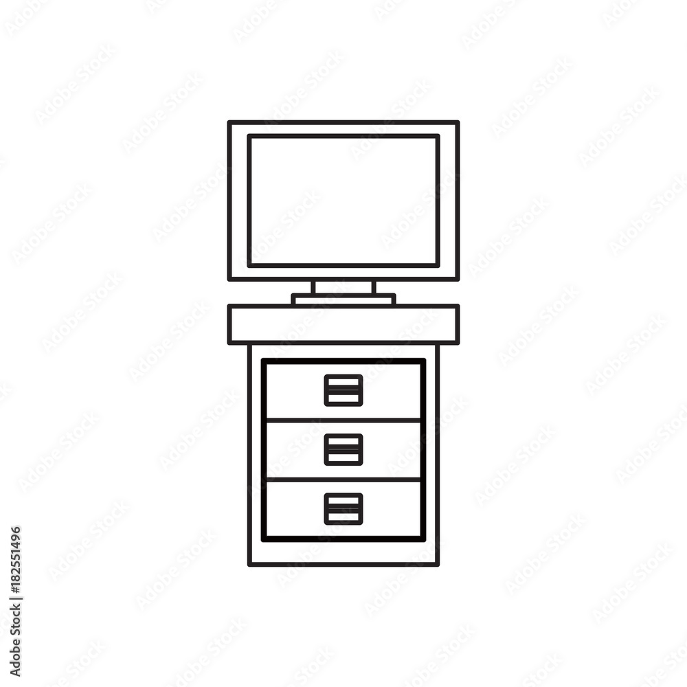 computer monitor icon computer monitor icon