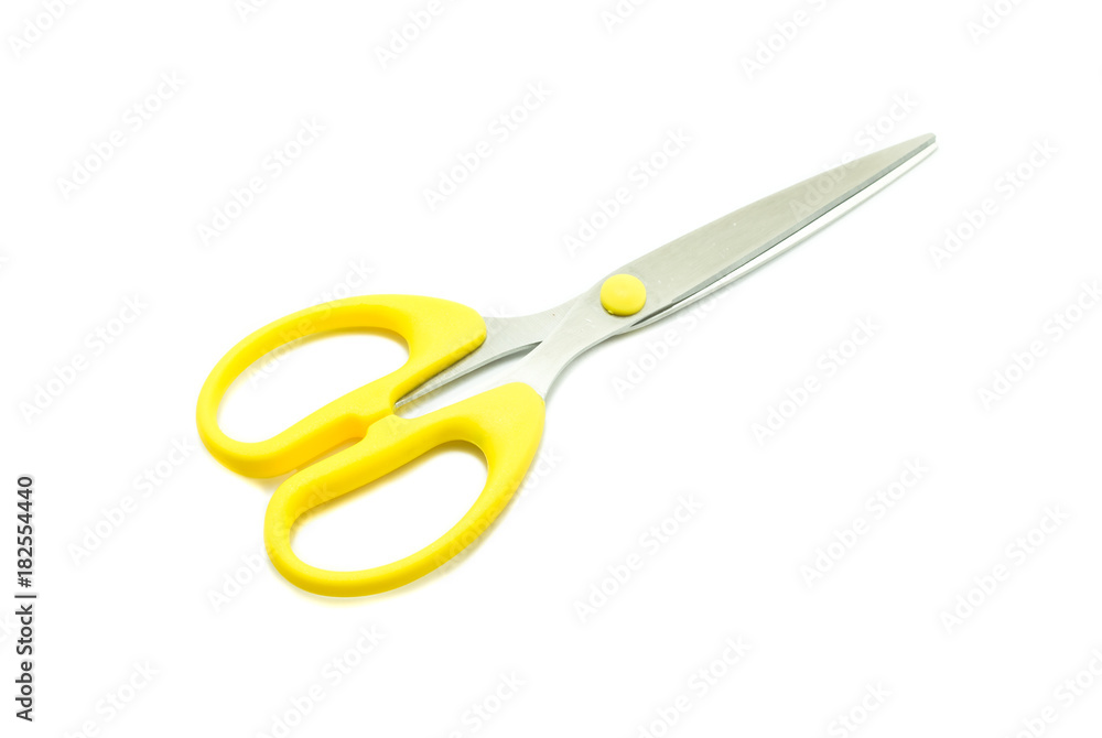 scissors on white background scissors on white background