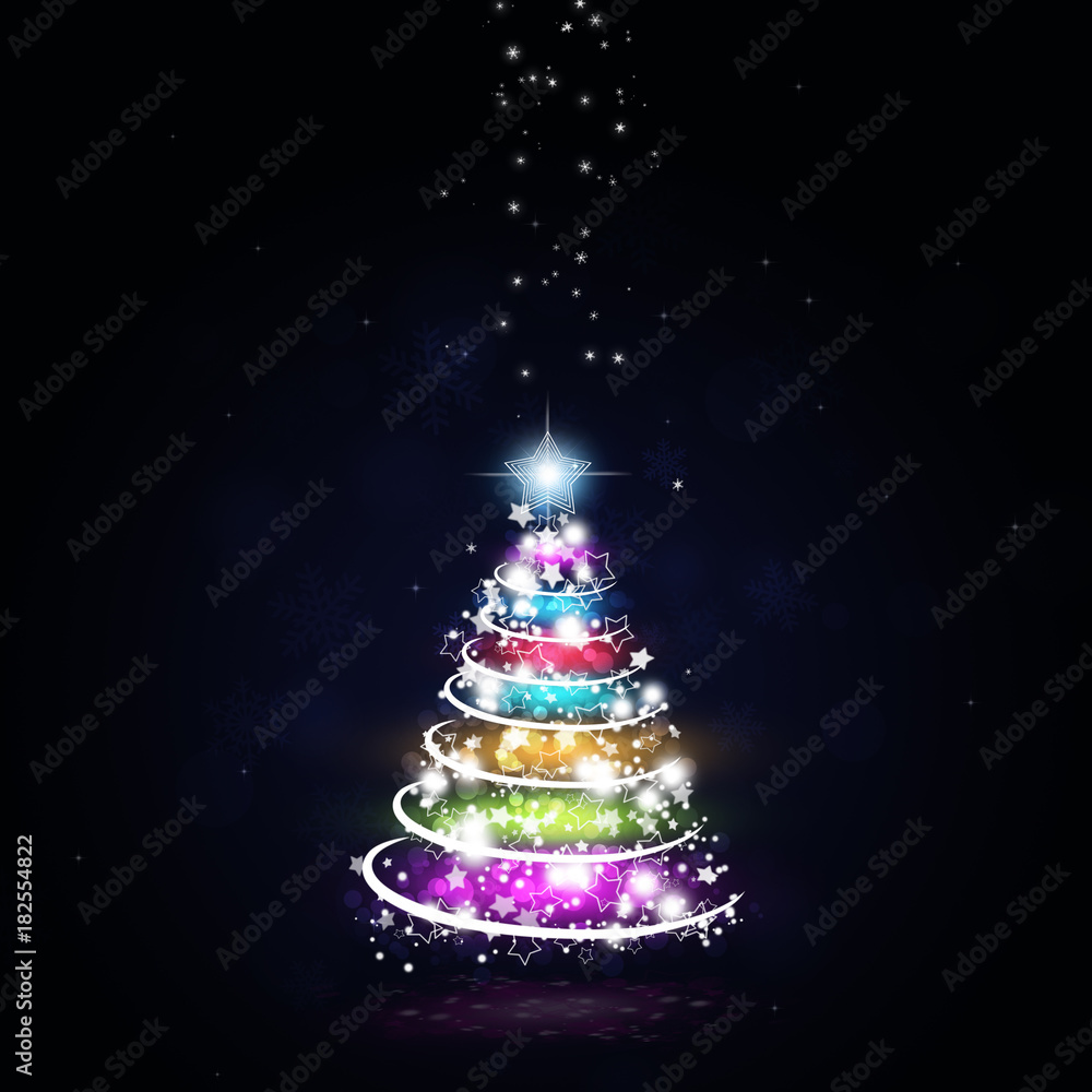 Christmas Multicolor Tree Christmas Multicolor Tree