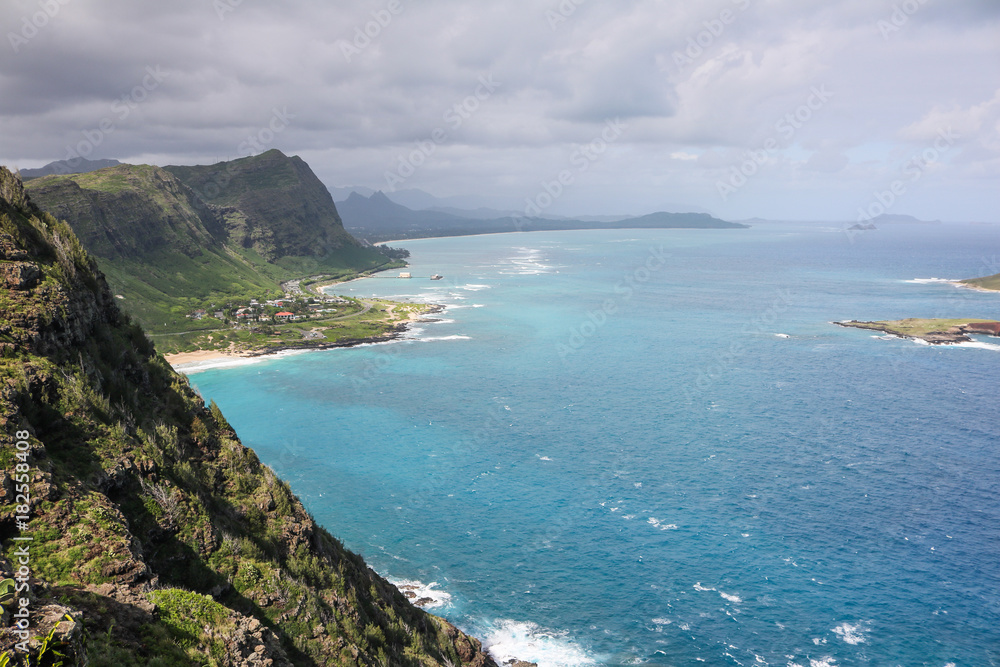 Fototapeta premium Makapu'u Point View, Oahu, Hawaii
