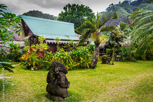 Jardin à Tahiti Iti photo