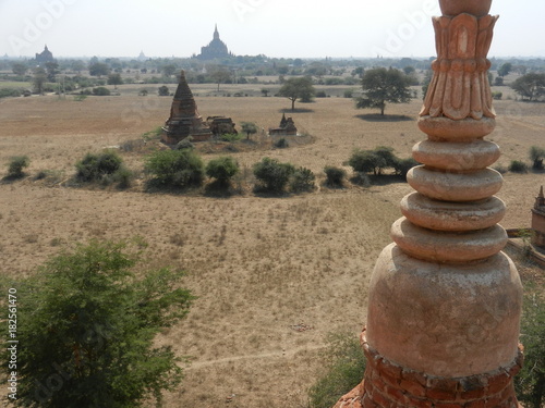 view from Buledi, Bagan, Myanmar photo