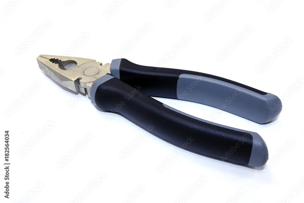 The flat-nose pliers. The flat-nose pliers.