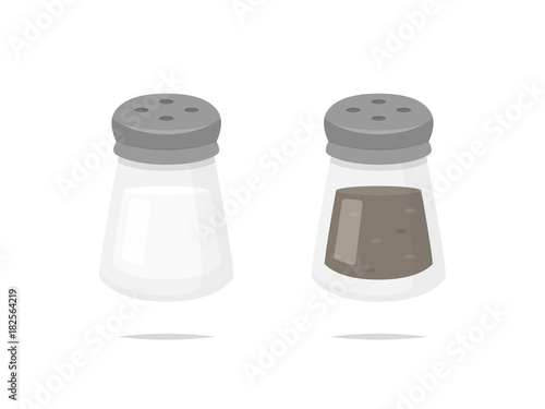 Salt and pepper vector