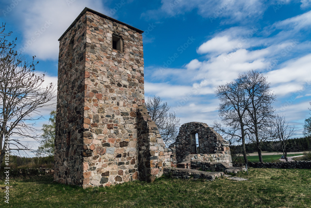 Church from the middle ages in Sweden