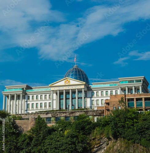 Avlabar residence of the President of Georgia in Tbilisi photo