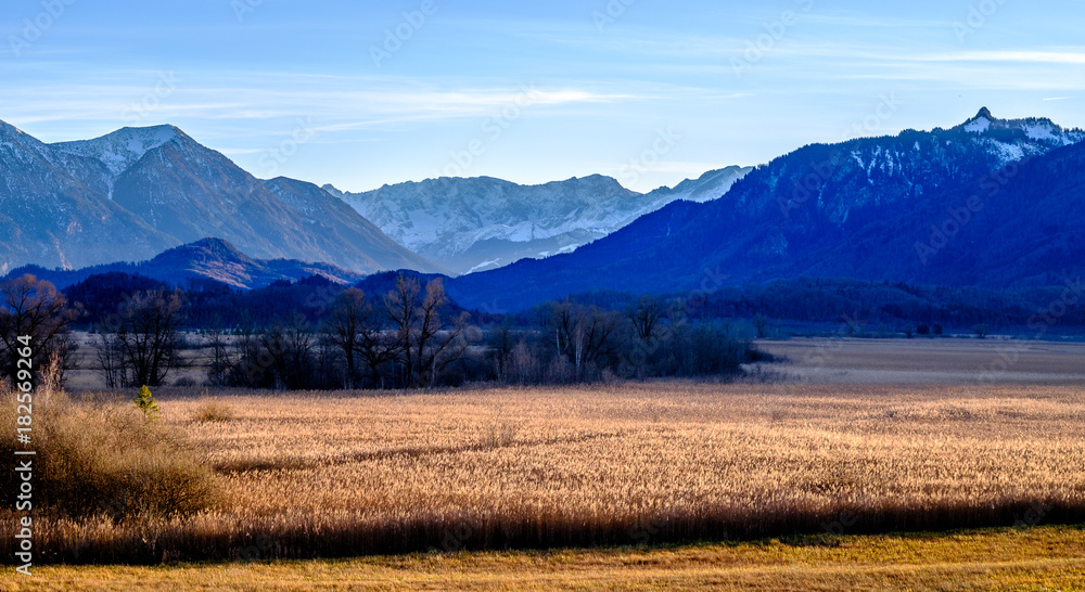 Fototapeta premium landscape murnauer moos - bavaria