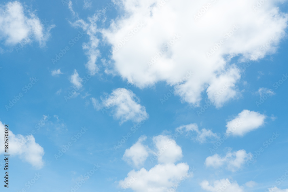Beautiful summer blue sky and white fluffy clouds. Beautiful summer blue sky and white fluffy clouds.