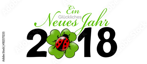 Ein Glückliches Neues Jahr 2018