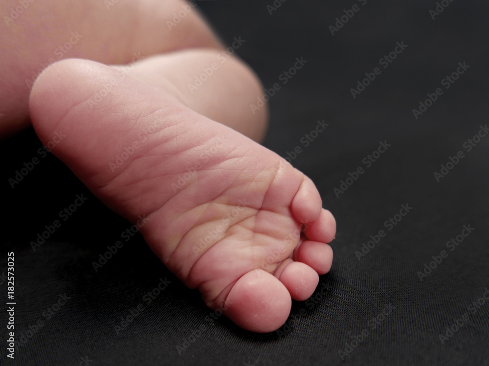 Beautiful baby food isolated on a black background Beautiful baby food isolated on a black background
