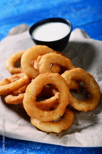Onion rings snack