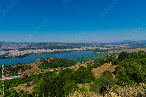 Fototapeta Naklejka Na Ścianę i Meble -  Beautiful view at Ioannina lake