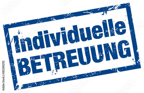 Individuelle Betreuung