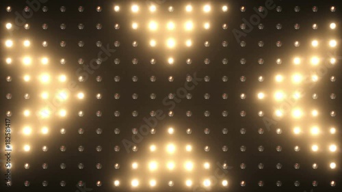 VJ Lights Flashing Spotlight Wall Stage Led Blinder Blinking Club Disco Lights Beam Bulb Floodlight  Headlamp Lamp Party  Vj Loop