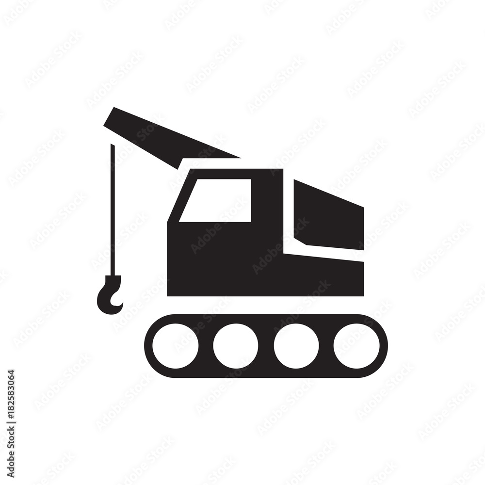 crane icon illustration crane icon illustration