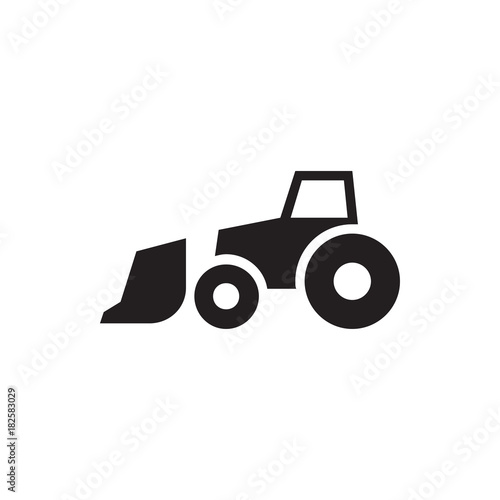 excavator icon illustration
