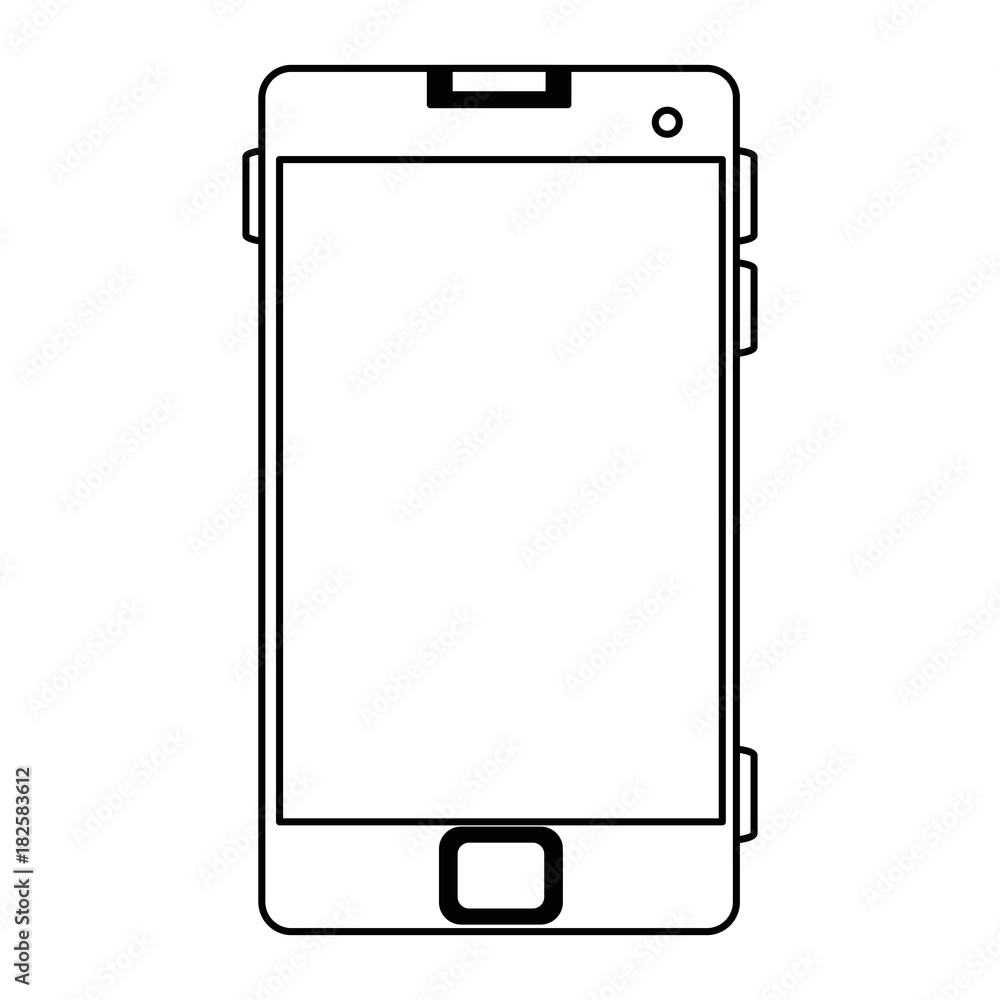 smartphone device isolated icon vector illustration design smartphone device isolated icon vector illustration design