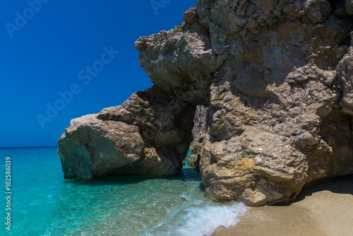 Coastline at the Greece