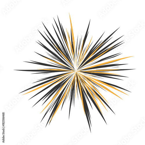 Abstract Star Explosion