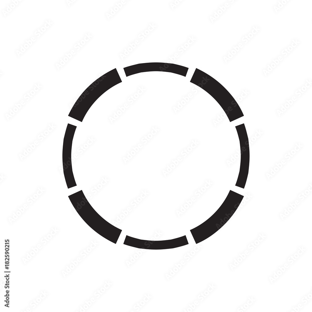 hoop icon illustration hoop icon illustration