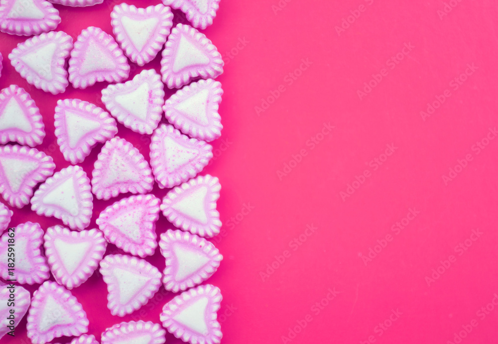 Pink hearts for holiday backgrounds Pink hearts for holiday backgrounds