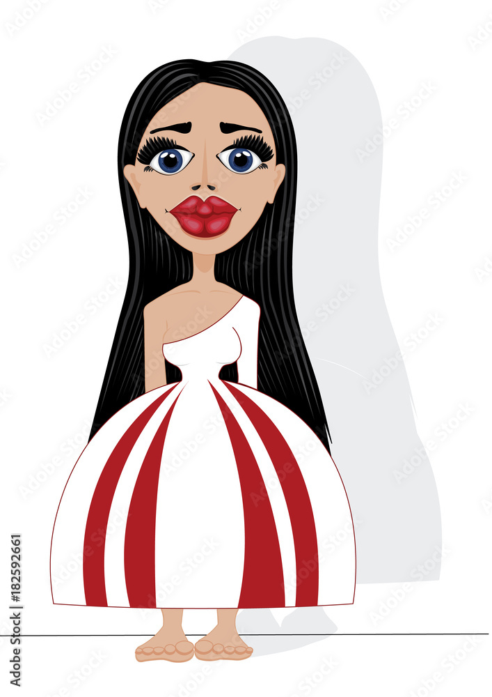 The sad girl in the dress goes to a ball without a shoe The sad girl in the dress goes to a ball without a shoe