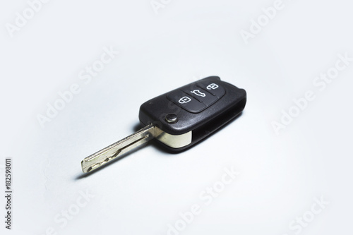 remote car key isolated on a white background