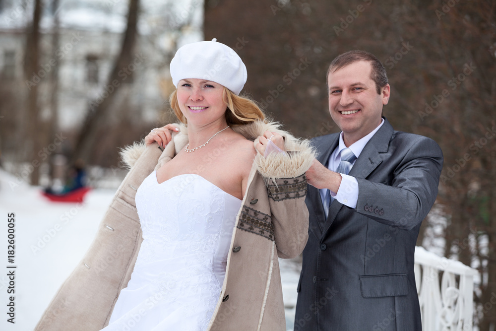 Wedding Coat White Women's Coat