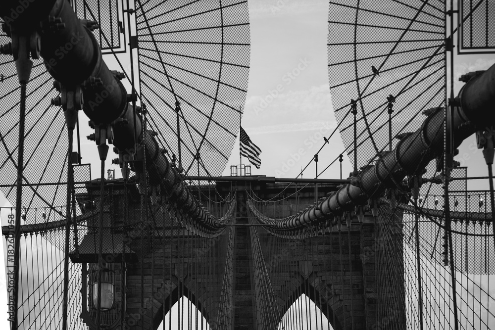 Obraz premium Most Brookliński