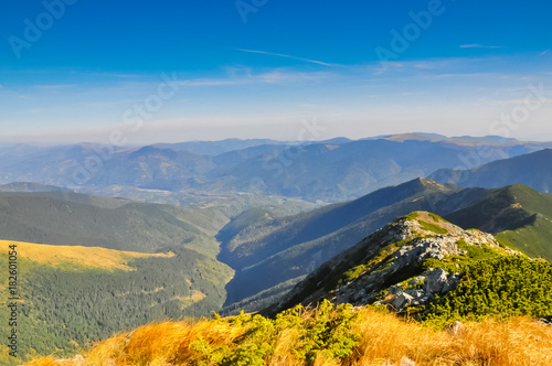 Amazing view in Retezat Mountains, Romania