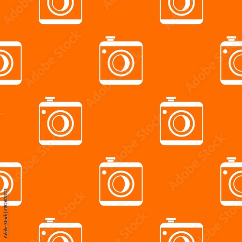 Vintage photo camera pattern seamless
