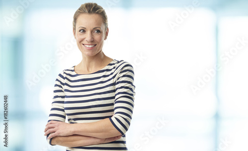Confident middle aged business woman Free Download Confident middle aged business woman - GFXLoad