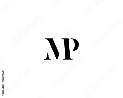 M P Letter Logo Icon 1