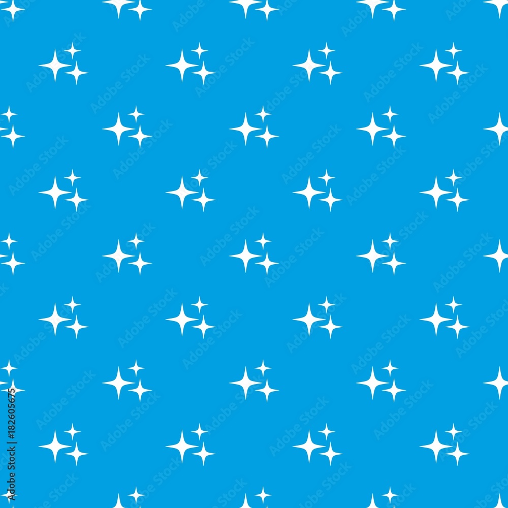 Stars pattern seamless blue Stars pattern seamless blue